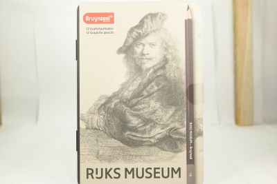 Zestaw olowkow RIJKS MUSEUM Rembrandt autoportret 12 szt met